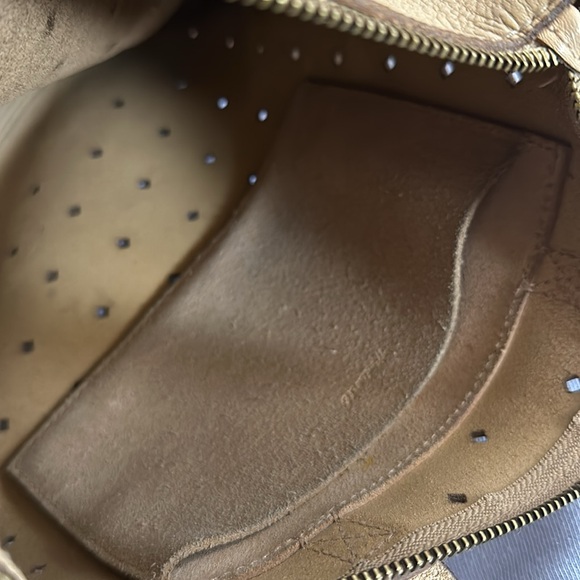 Madewell mini Transport perforated Beige Leather Crossbody bag - Picture 14 of 16